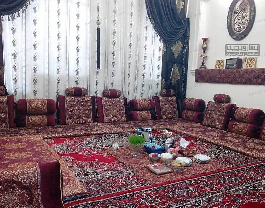 ایده های چیدمان دکور سنتی ایرانی