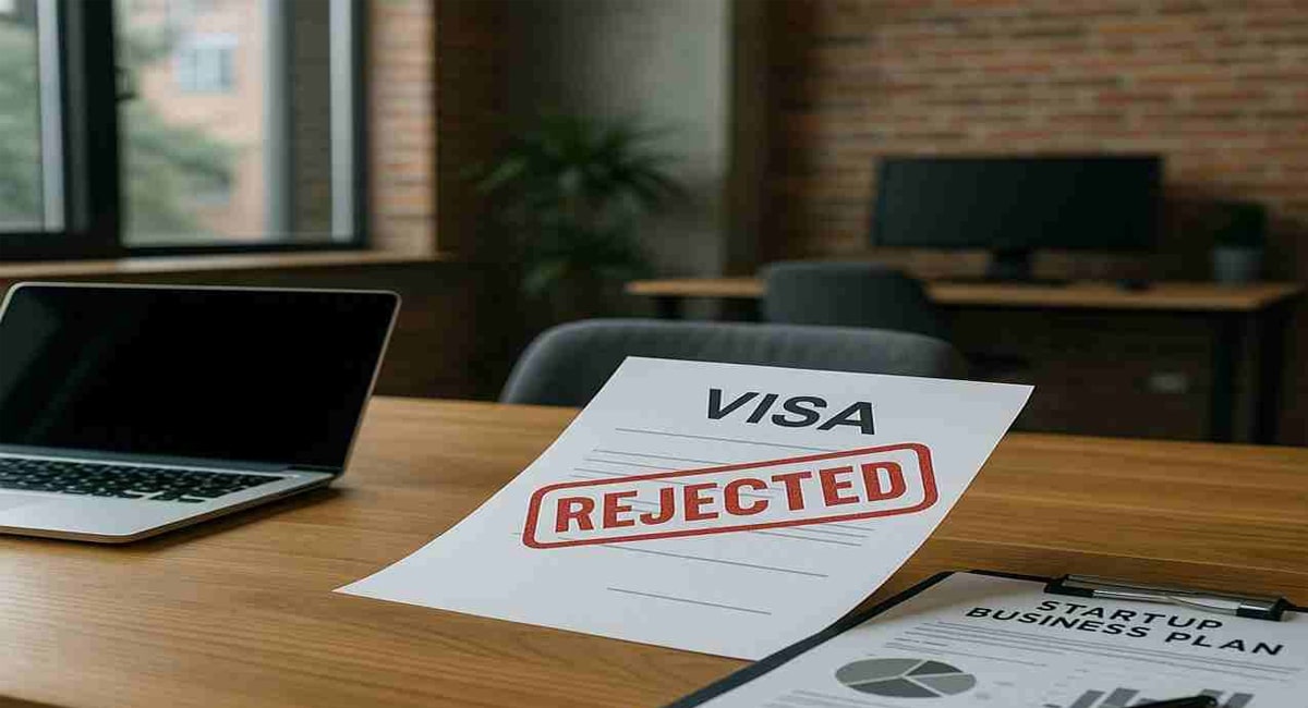 دلایل ریجکتی ویزای استارتاپ