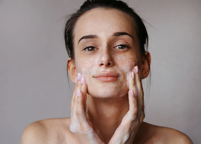 Why should we wash our face with gel?